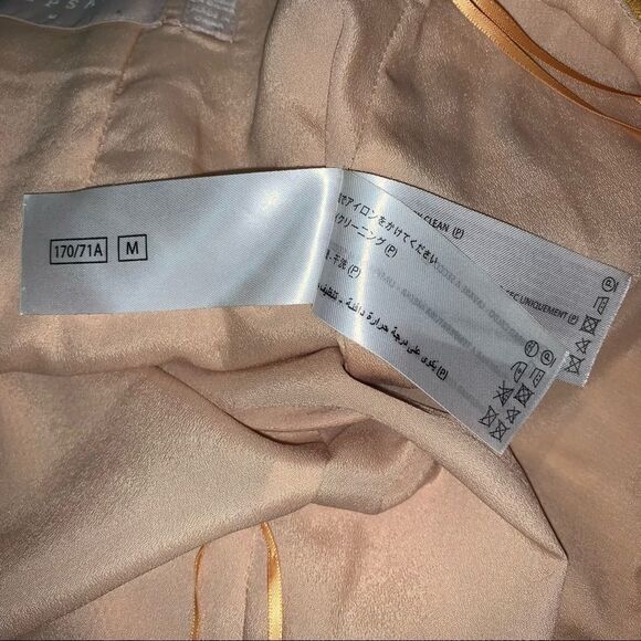 KEEPSAKE The Label Lace Mustard color Pencil Skirt medium weight - Picture 6 of 6